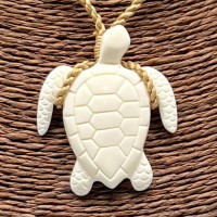 Hueso Tallado | Tortuga con cordón ajustable Hueso Tallado | Tortuga con cordón ajustable